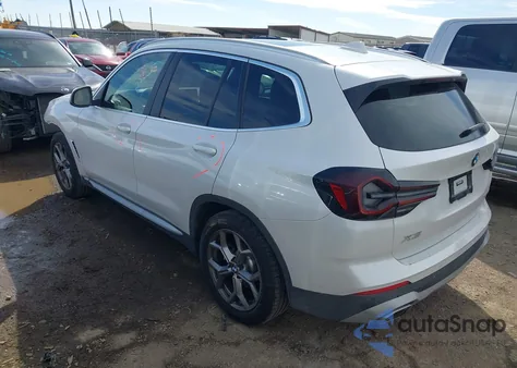 2022 BMW X3 Sdrive30I from USA, damaged, VIN 5UX43DP07N9M68735